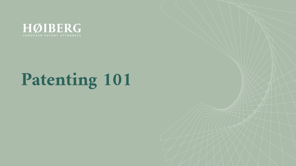 Patenting 101 Patenting 101